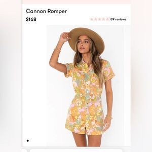 NWT! Show Me Your MuMu Cannon Romper
